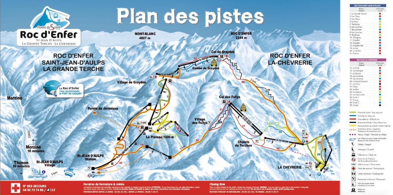 Relai S11 Grand Et Lumineux Studio Avec Coin Montagne 4-6 Pers, Wifi, 30M Des Pistes, Grand Balcon, Draps Non Compris Saint-Jean-dʼAulps エクステリア 写真